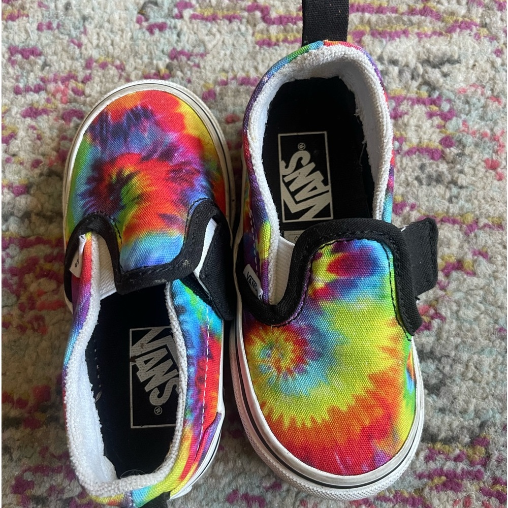 Toddler Tie Dye Vans